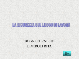 SICUREZZA