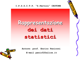 statistica - Altervista