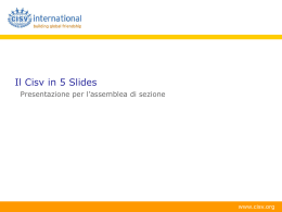 Diapositiva 1 - Comune di Lizzano in Belvedere