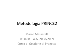 La metodologia PRINCE2