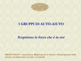 I GRUPPI DI AUTO