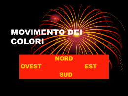 Movimenti dei colori