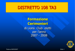 La Cerimoniale