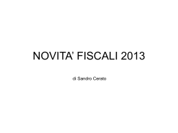 29012013_NOVITA_FISCALI_2013