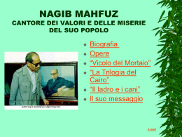 NAGIB MAHFUZ - Atuttascuola