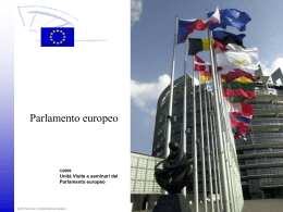 introduzione al parlamento europeo