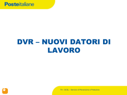 DVR nuovi DL - Slp Cisl Catania