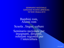 Costruire memoria, decostruire il pregiudizio. Progetti di inclusione
