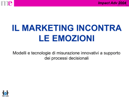 Il marketing delle emozioni