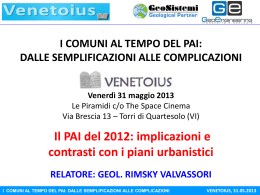 Scarica Relazione - Studio legale associato VIS