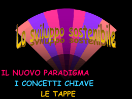 Lo Sviluppo Sostenibile