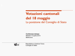 Votazioni cantonali del 18 maggio