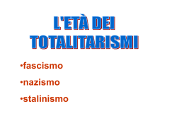 totalitarismi - scuola