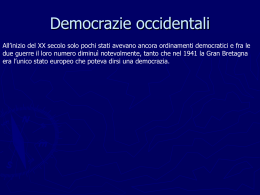 Democrazie occidentali