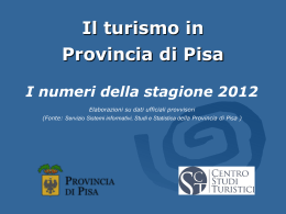 Dati Turismo