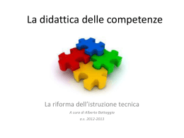 Progetto competenze
