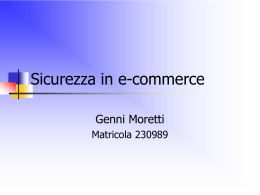 Sicurezza in e