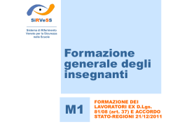 M1 - Punti b, c, d - Istituto Remondini