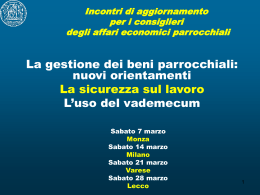 Slides sicurezza sul lavoro (, 228 Kb)