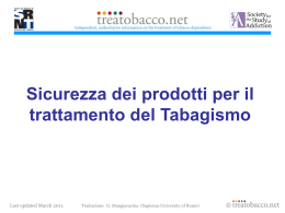 Sicurezza dei prodotti per il trattamento del