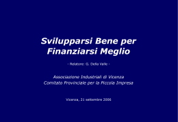 Intervento Della Valle convegno 21-9