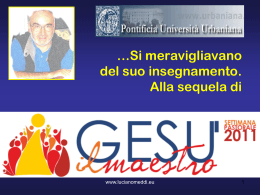 Incontro con don Luciano Meddi