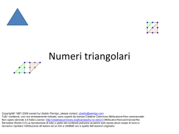 Numeri Triangolari