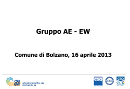 La relazione di AE