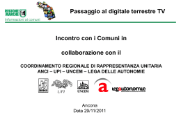 documento - Digitale Terrestre Marche > Home