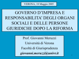 Presentazione Meruzzi - Confindustria Verona