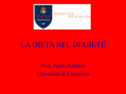 Diabete Mellito non insulino-dipendente (tipo II)