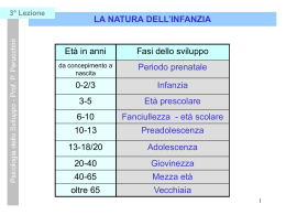 lo sviluppo delle relazioni