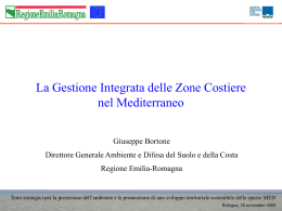 Slides intervento Giuseppe Bortone - Fondi Europei 2007-2013