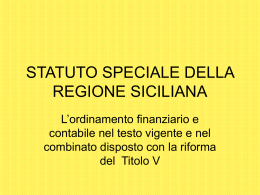 Ordinamento finanziario