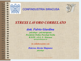 la competenza dello psicologo per la sicurezza in ambito lavorativo