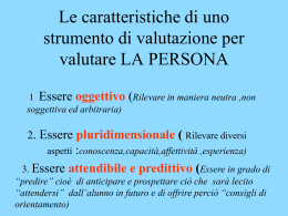 La valutazione autentica