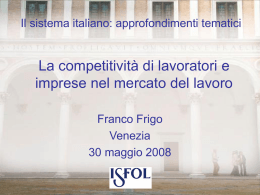 Il sistema di Formazione Continua e il ruolo dei Fondi Paritetici