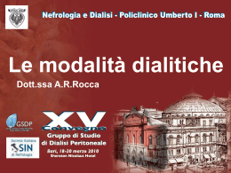 Le modalit&agrave; dialitiche - ACROPOLIS &bull; Associazione per la