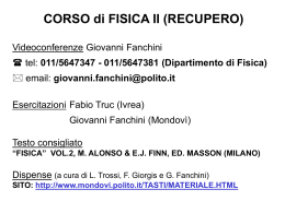 Settimana 1
