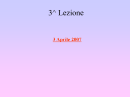 Lezione 3 - Istituto Comprensivo "L. Sanzo" di Capizzi