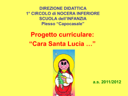 DIREZIONE DIDATTICA 1° CIRCOLO di NOCERA INFERIORE