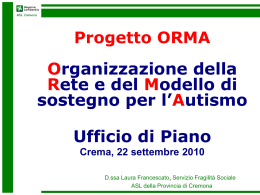 IL PARTENARIATO Azienda Ospedaliera di Cremona