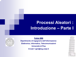 T - Dipartimento di Ingegneria dell`Informazione