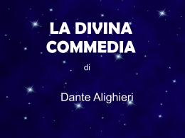 Dante Alighieri e la Divina Commedia