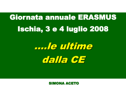 ERASMUS - Programma LLP