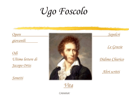 Ugo Foscolo
