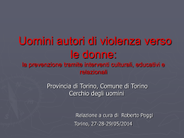 Cerchio degli Uomini - Provincia di Torino