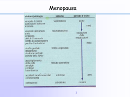 Menopausa.