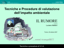 Tecniche e procedure di valutazione dell