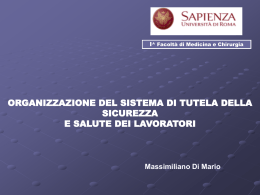 datore di lavoro - Sabina Universitas